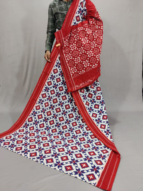 PSSIICTS4S19SBDC01- Ikat cotton saree