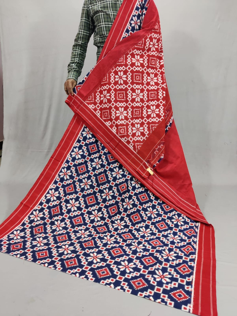 PSSIICTS4S19SBDC10- Ikat cotton saree