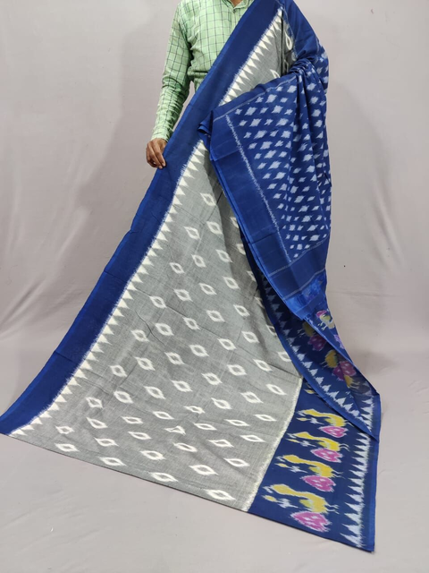 PSSIICTS4S20INSD01- Ikat cotton saree