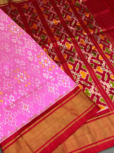 PMICIDSS4S23BICC01- Ikat silk saree