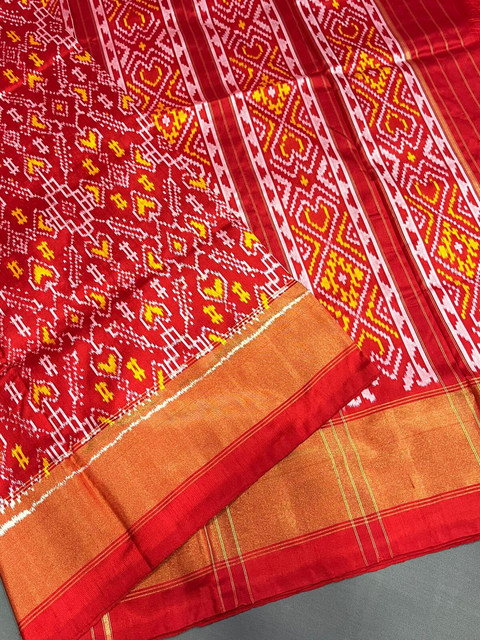 PMICIDSS4S23BICC12- Ikat silk saree