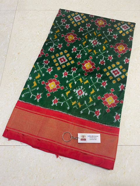 PPHSIDSS4S23BDDC01- Ikat silk saree