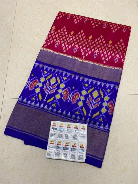 PPHSIDSS4S23BDDC10- Ikat silk saree