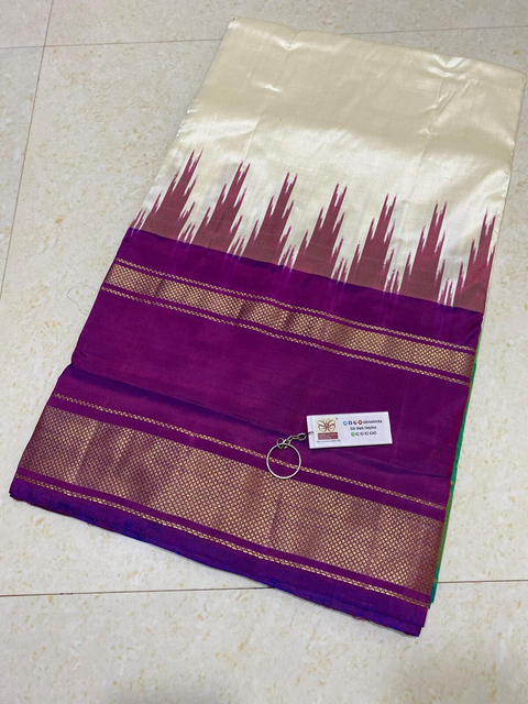 PPHSIDSS4S23BDDC13- Ikat silk saree