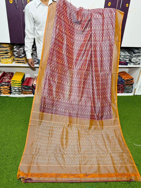 PSRGISCS4S24IFCD38- Ikat Sico saree