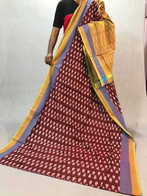 PSSIICTS4S22IEDC08- Ikat Sico saree