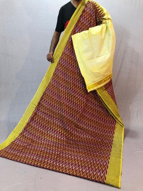 PSSIICTS4S22IEDC12- Ikat Sico saree