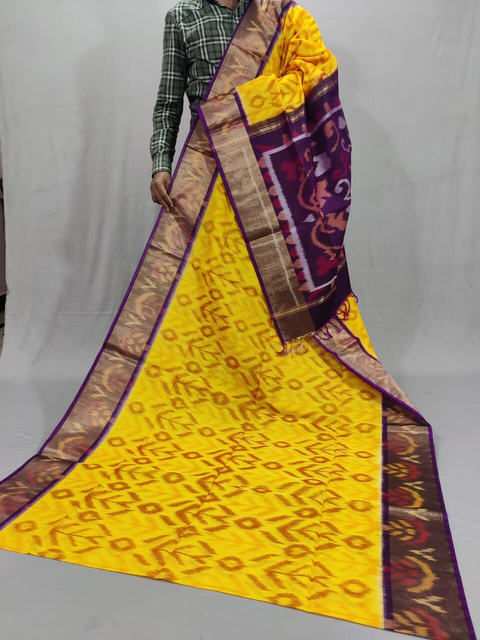 PSSIISCS4S24EZSD07- Ikat Sico saree