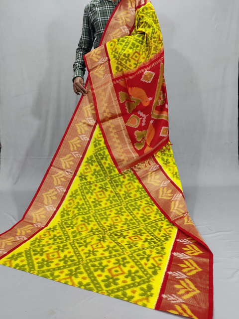 PSSIISCS4S24EZSD13- Ikat Sico saree