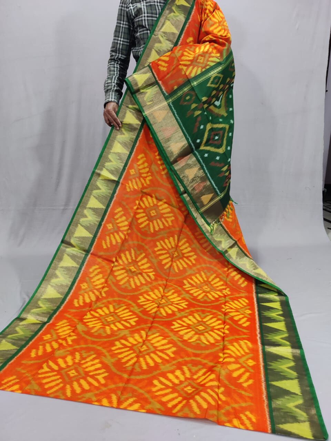 PSSIISCS4S24EZSD25- Ikat Sico saree