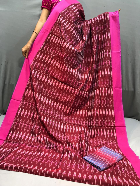 PGMRISCS4S25IFDD01- Ikat Sico saree