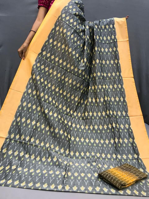 PGMRISCS4S25IFDD08- Ikat Sico saree