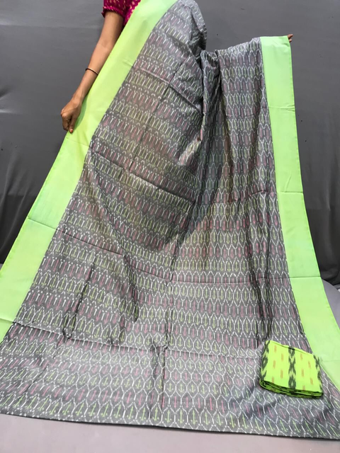 PGMRISCS4S25IFDD18- Ikat Sico saree