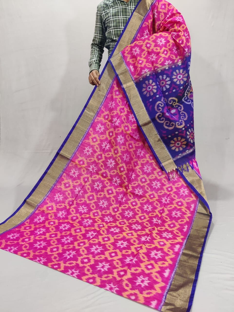 PSSIISCS4S25ECCD16- Ikat Sico saree