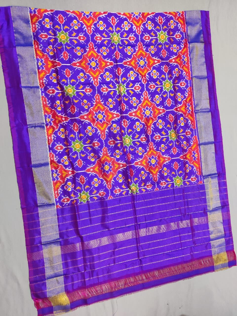 PSSIISDP4S25ECCD16- Ikat silk dupatta