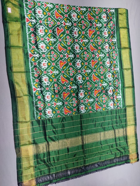 PSSIISDP4S25ECCD42- Ikat silk dupatta