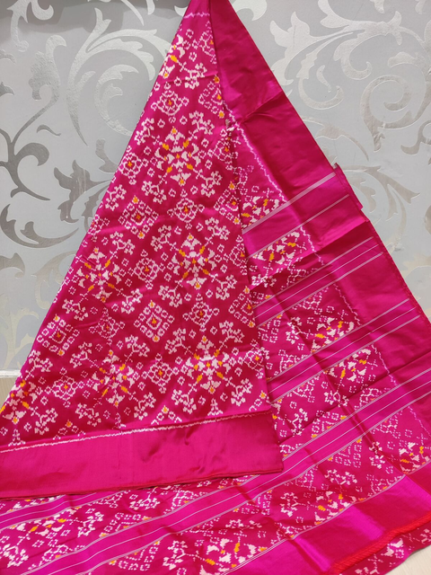 PSPHIDSS4S27BTCD22- Ikat silk saree