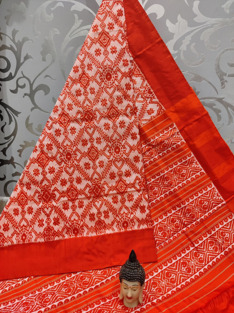 PSPHIDSS4S27BTCD32- Ikat silk saree