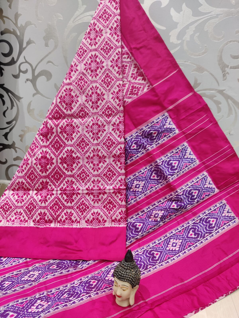 PSPHIDSS4S27BTCD35- Ikat silk saree