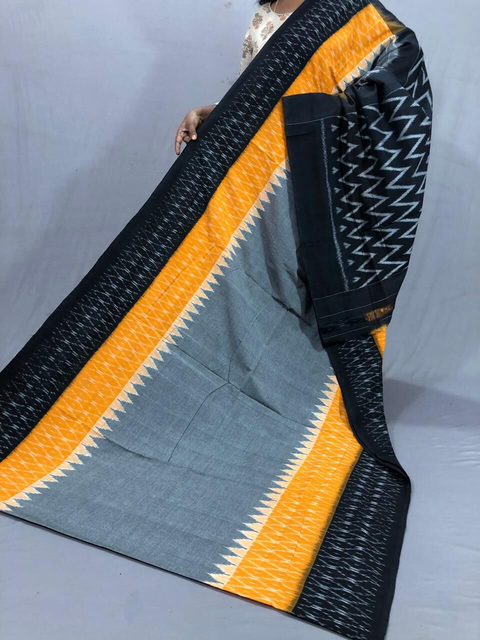 PSSIICTS4O06INCD12- Ikat cotton saree