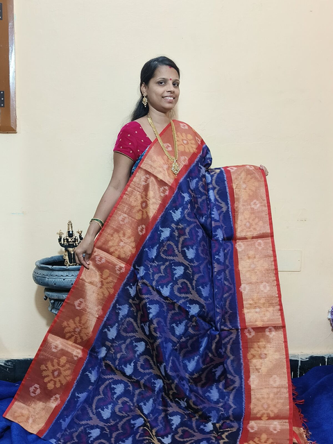 PGMRISCS4O09EZDC44- Ikat Sico saree