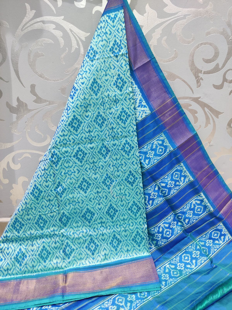 PSPHIDSS4O09BECD21- Ikat silk saree