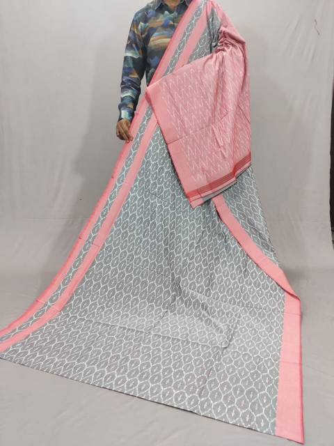 PSSIISCS4O15IECD02- Ikat Sico saree