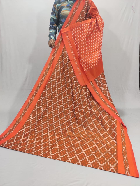 PSSIISCS4O15IECD37- Ikat Sico saree