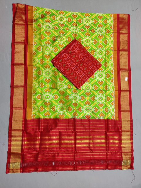 PSSISDST4O15FSCD64- Ikat sico dupatta with  sico top