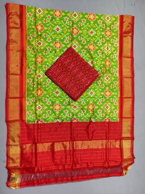 PSSISDST4O15FSCD66- Ikat sico dupatta with  sico top