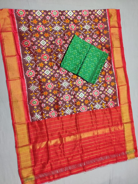 PSSISDST4O15FSCD81- Ikat sico dupatta with  sico top