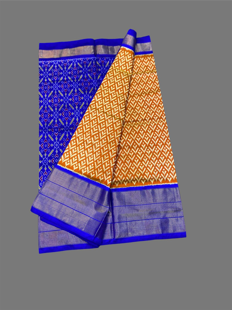 PSTHC3PS4O14NDCD02- Ikat silk saree