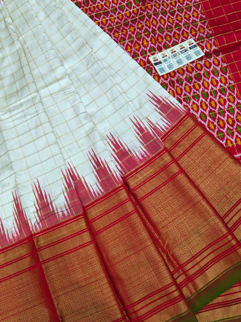 PANHIDSS4O22DBCD02- Ikat silk saree