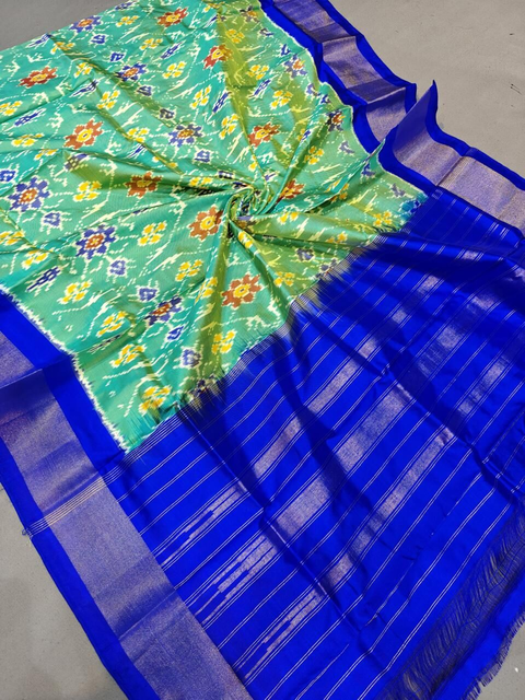 PGMRISDP4O24EDDC03- Ikat silk dupatta