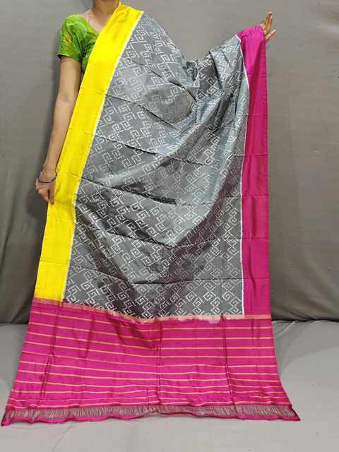 PGMRISDP4O24EDDC19- Ikat silk dupatta