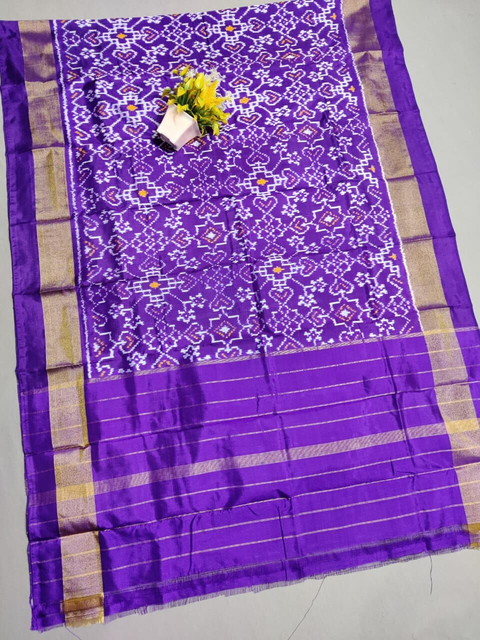 PSSIISDP4O24EDCC72- Ikat silk dupatta