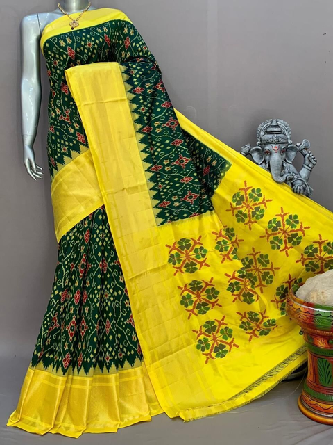 PSNTIDSS4O25NDCC12- Ikat silk saree