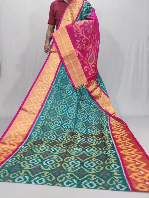 PSSIISCS4O27EECD08- Ikat Sico saree