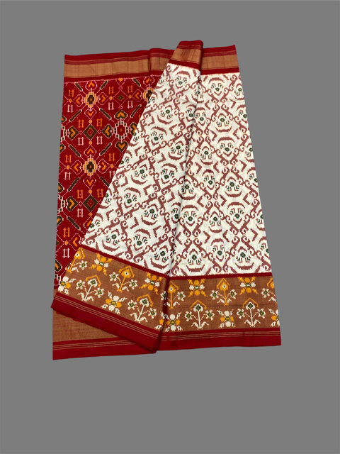 PSTHIDSS4O26NDCD07- Ikat silk saree