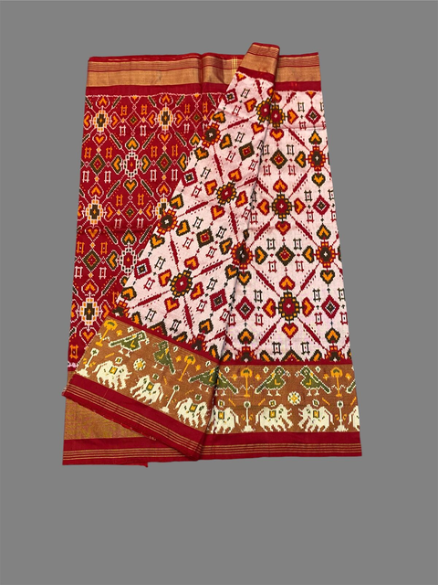 PSTHIDSS4O26NDCD18- Ikat silk saree