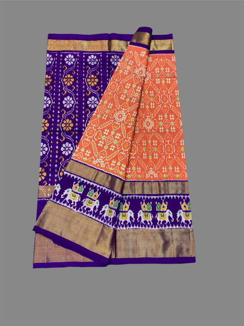 PSTHIDSS4O26NDCD21- Ikat silk saree