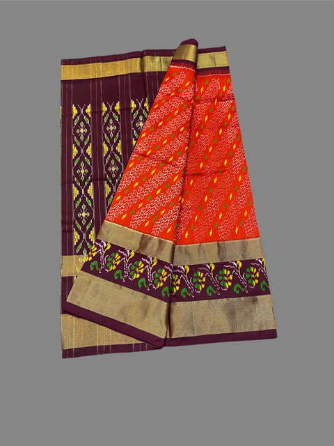 PSTHIDSS4O26NDCD29- Ikat silk saree