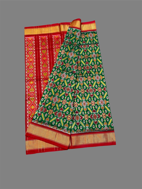 PSTHIDSS4O26NDCD36- Ikat silk saree