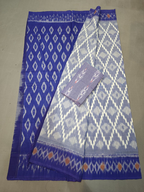 PGMRICTS4V04INDC56- Ikat cotton saree