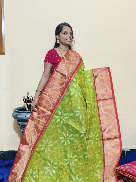 PGMRISCS4V05EZDC24- Ikat Sico saree