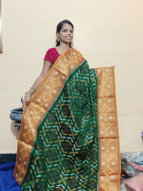 PGMRISCS4V05EZDC35- Ikat Sico saree