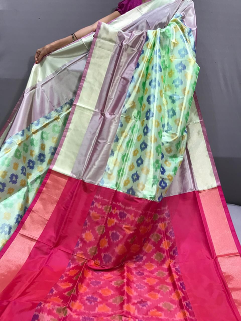 PGMRISSS4V05ISDC02- Ikat soft silk saree