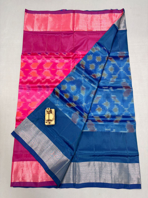 PKHSISSSS4V04ISDC29- Ikat soft silk saree