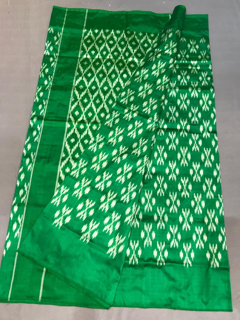 PGMRILWS4V08SZDC19- light weight Ikat silk saree