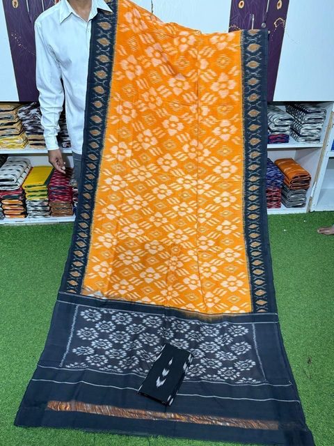 PSRGICTS4V05INDD34- Ikat cotton saree